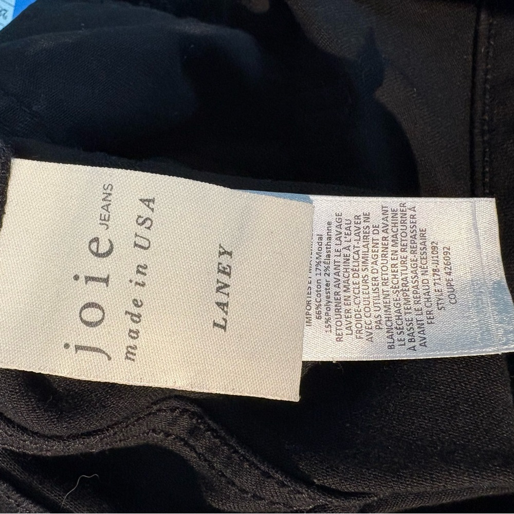 Womens Joie Black Laney Jeans 29 - Picture 6 of 7